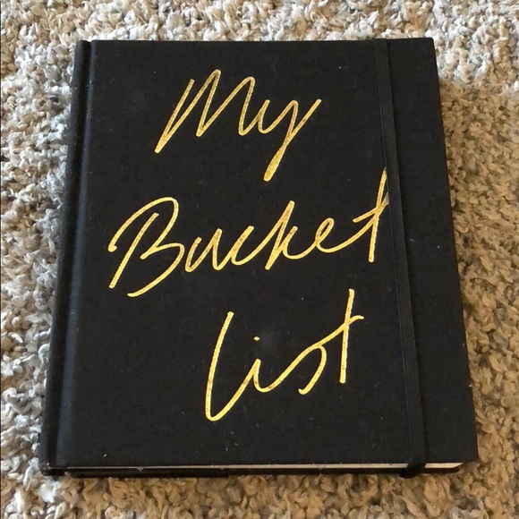 Anthropologie Other - Bucket List Notebook